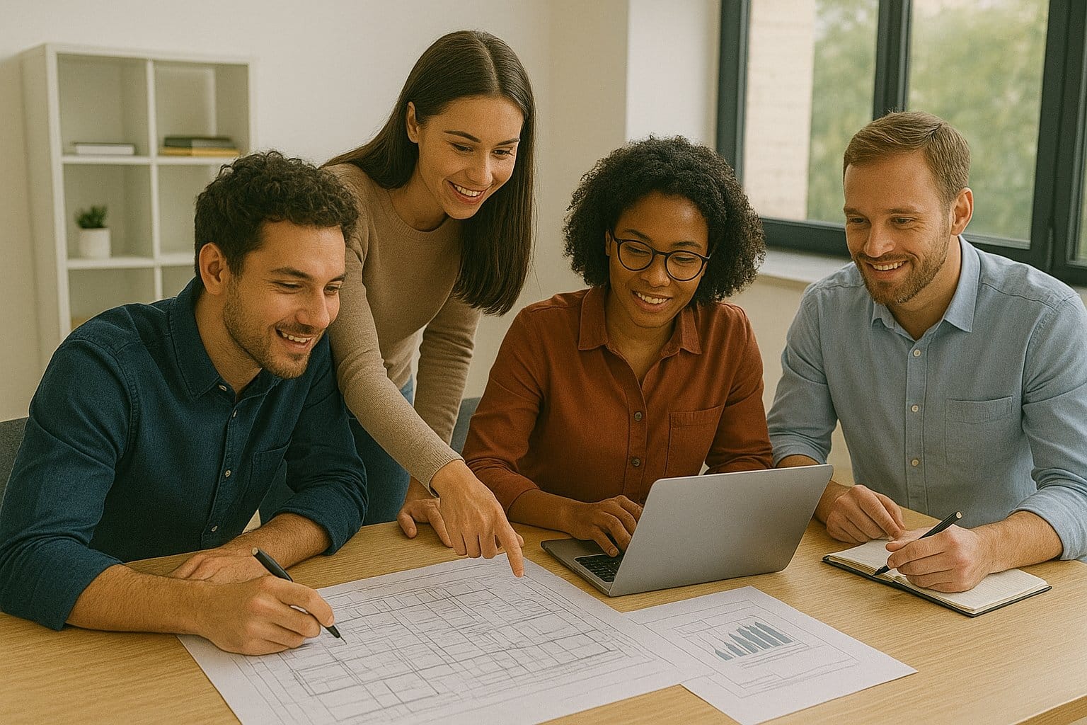 Selective focus of surveyors using ruler