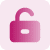 Icone Lock Violet