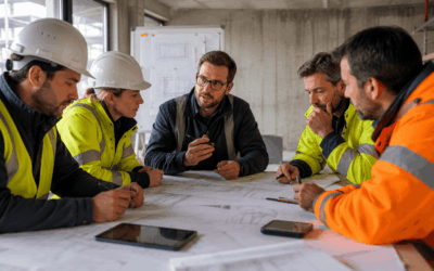 Réunion de chantier : comment bien la préparer et assurer le suivi des décisions ?